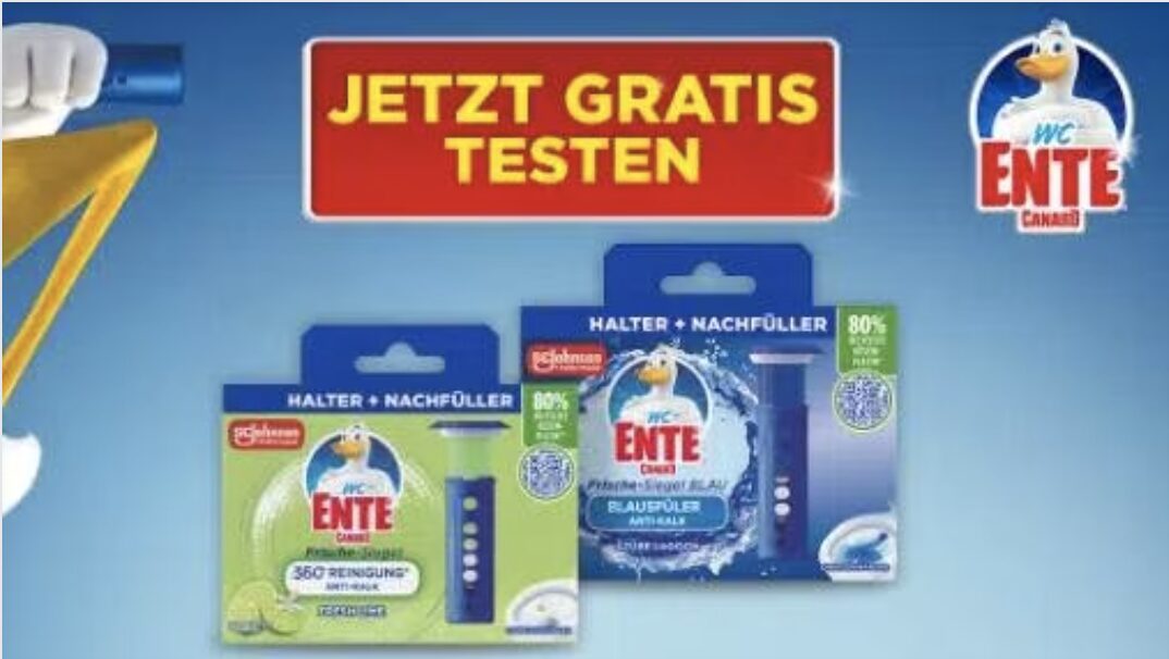 WC Ente Frischesiegel